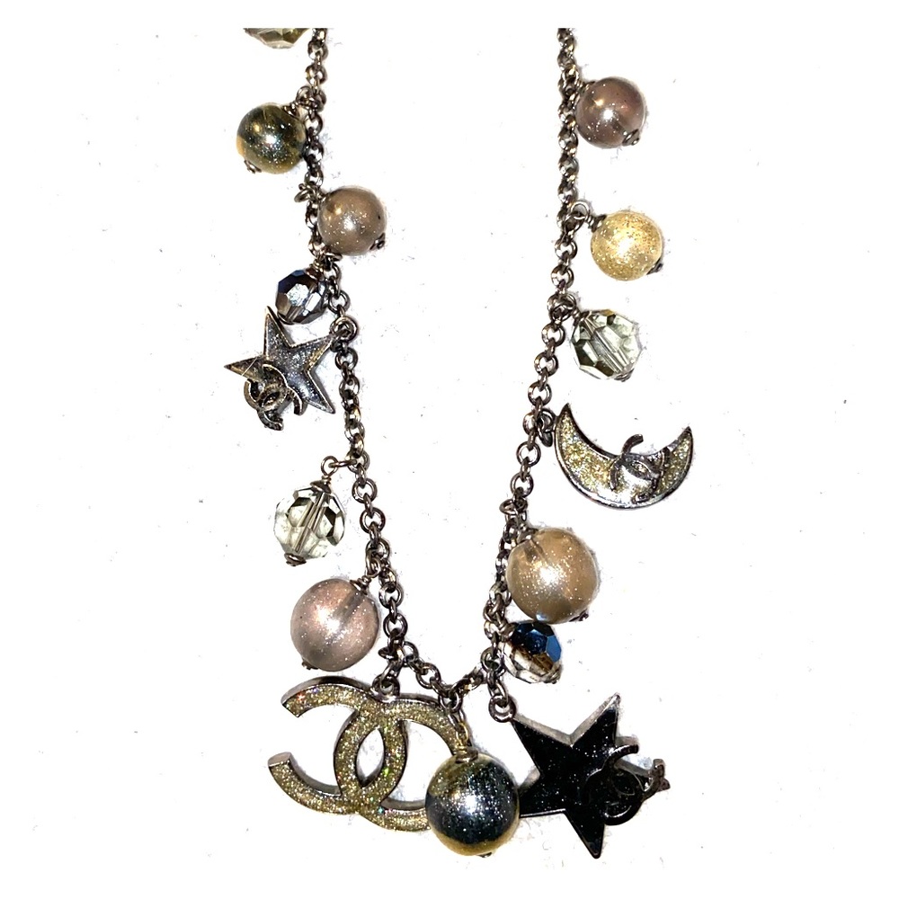 Chanel moon and stars necklace 100% authentic